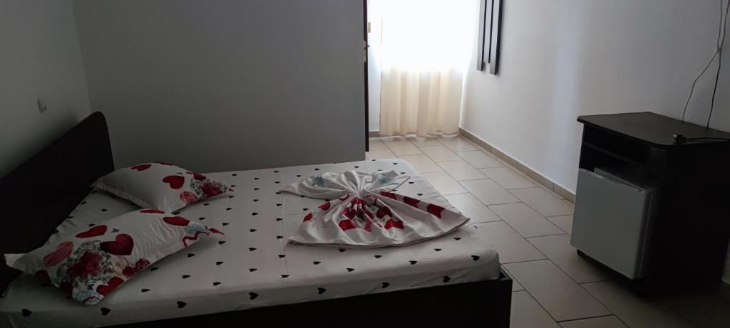 Postel nebo postele na pokoji v ubytování Vila Axel
