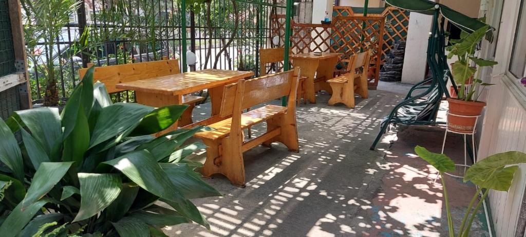 Balkón nebo terasa v ubytování Casa Francisc