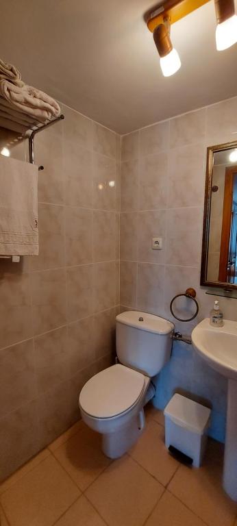 Koupelna v ubytování Casa Lisa