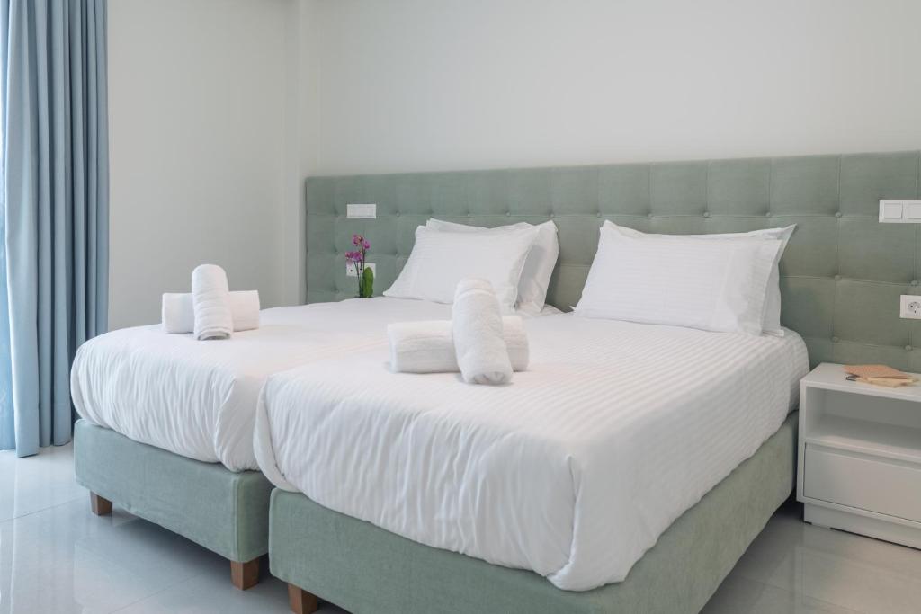Postel nebo postele na pokoji v ubytování Narya Luxury Apartment