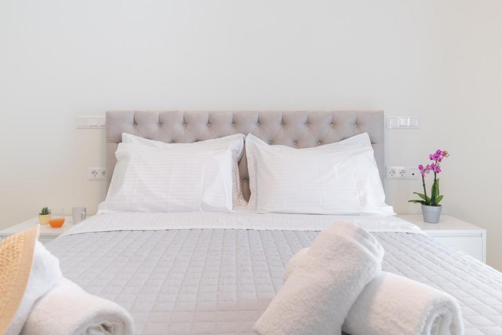 Postel nebo postele na pokoji v ubytování Narya Luxury Apartment