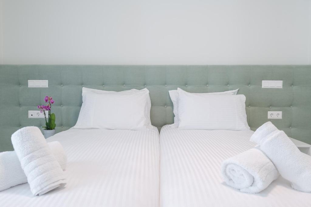Postel nebo postele na pokoji v ubytování Narya Luxury Apartment