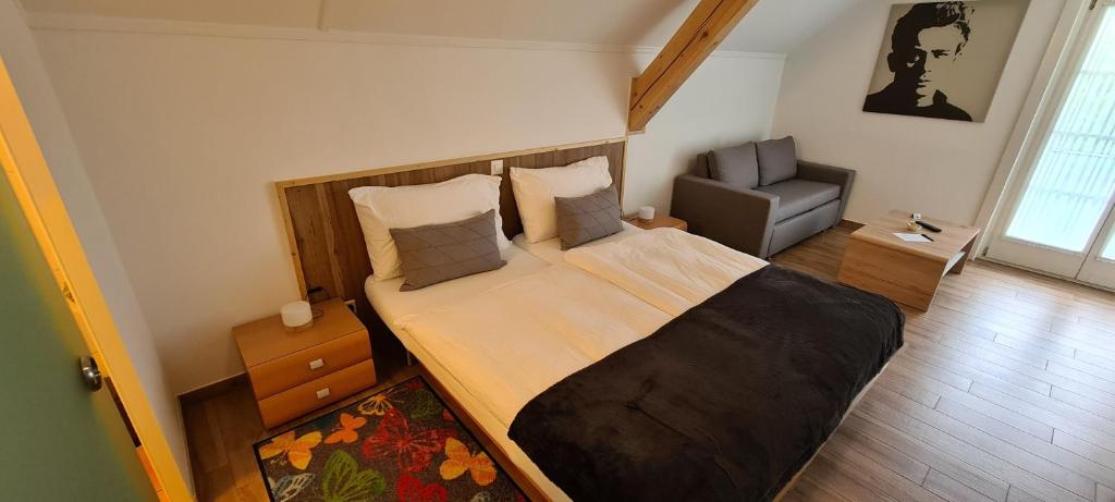 Hôtel Restaurant Cave Bel-Air - Double Room With Lake View