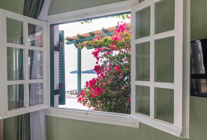 Zahrada ubytování Triton Authentic Cretan Hotel