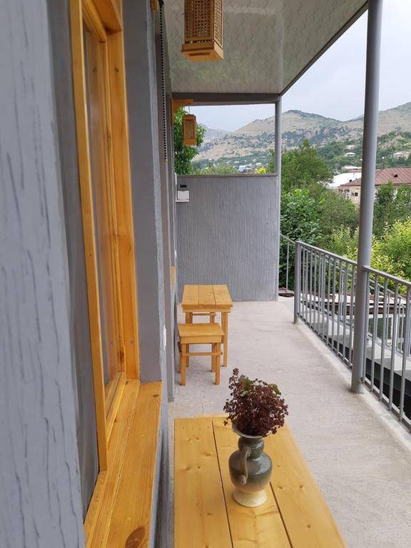 Balkón nebo terasa v ubytování Andranik B&B