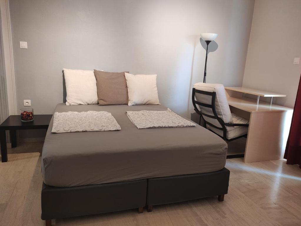 Posteľ alebo postele v izbe v ubytovaní Studio Sunset
