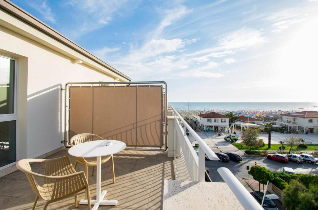 Nespecifikovaný výhled na moře nebo výhled na moře při pohledu z hotelu