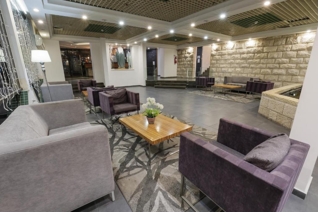 Posezení v ubytování Tabar Hotel