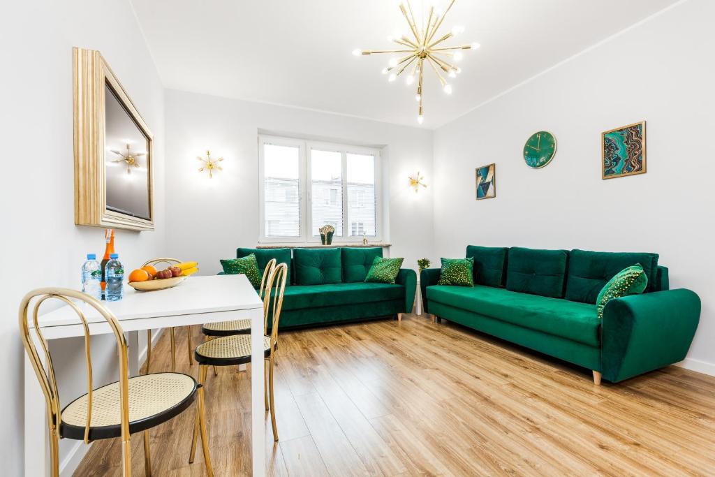 Posedenie v ubytovaní Apartamenty Świętojańskie Gdynia