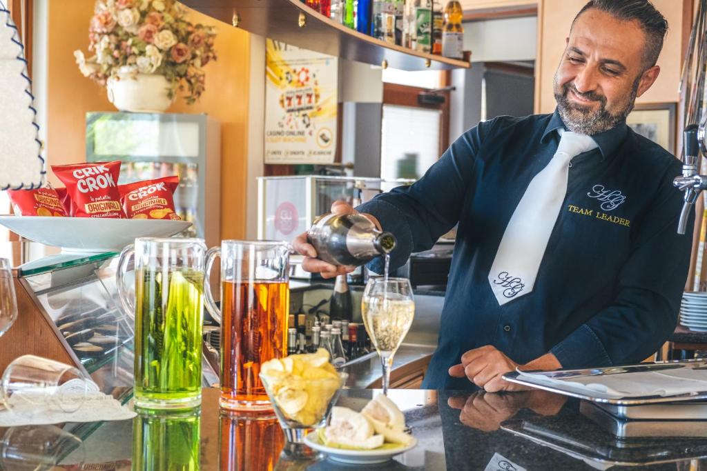 Nápoje v ubytování Hotel Da Gigi