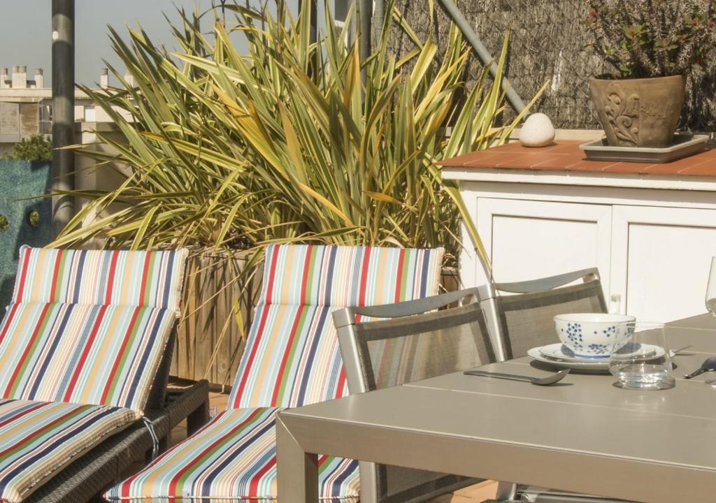 A balcony or terrace at Los Condes Penthouse by Hello Homes Sitges