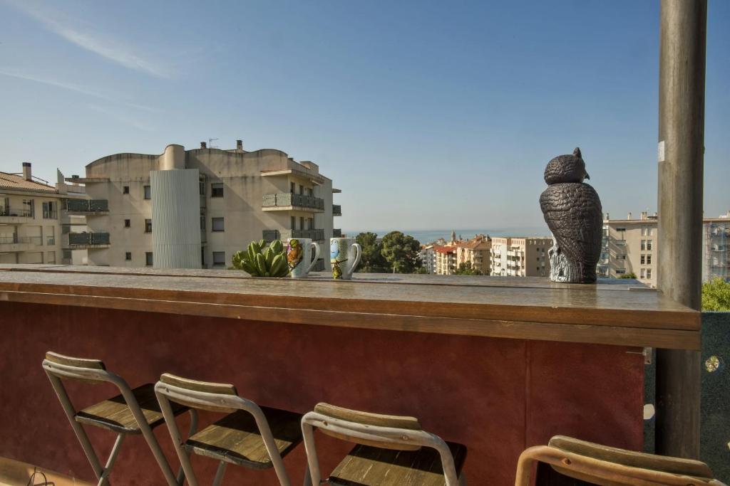 A balcony or terrace at Los Condes Penthouse by Hello Homes Sitges