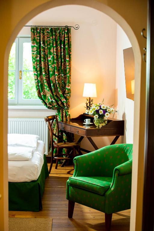 Posezení v ubytování Der Knappenhof - Hotel & Restaurant