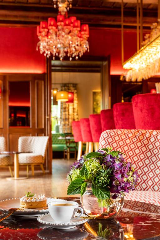 Posezení v ubytování Der Knappenhof - Hotel & Restaurant