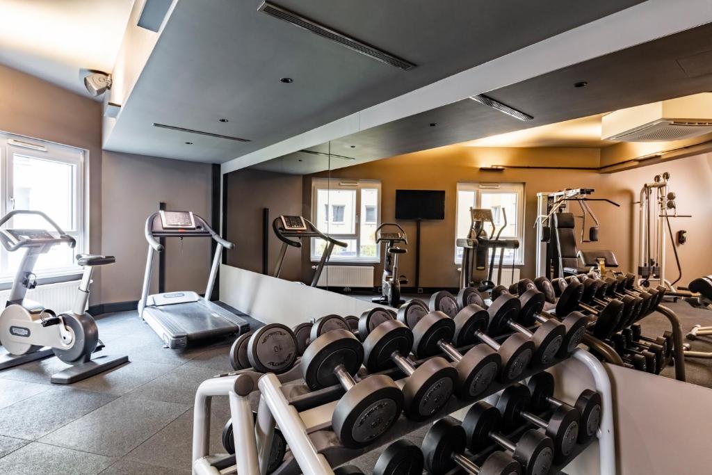 Fitness centrum a/nebo fitness zařízení v ubytování Hotel Zeitgeist Vienna Hauptbahnhof