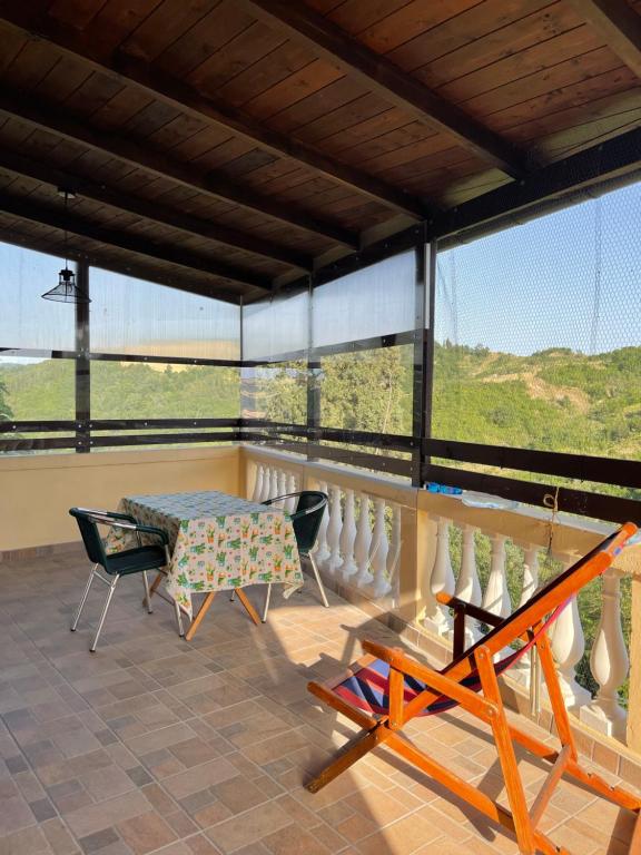 A balcony or terrace at Il Ritrovo de La Pre
