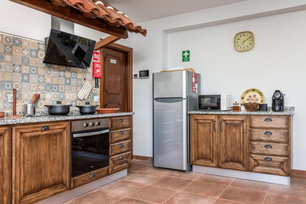 Kuchyň nebo kuchyňský kout v ubytování Estrela de Montesinho