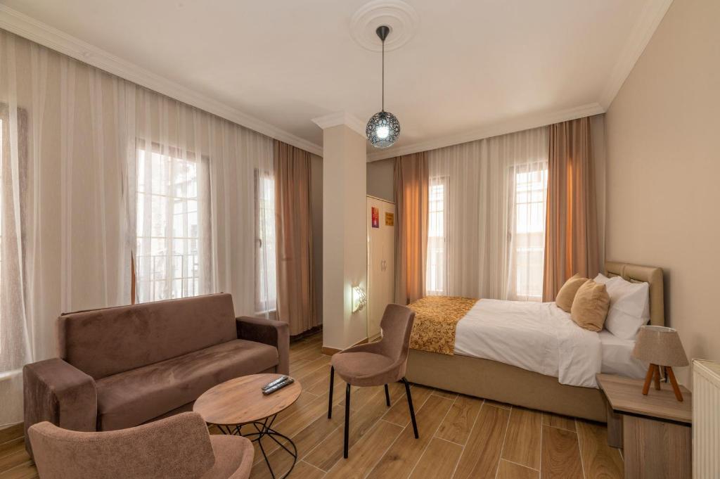 Posezení v ubytování Marida Residence - Istanbul Taksim