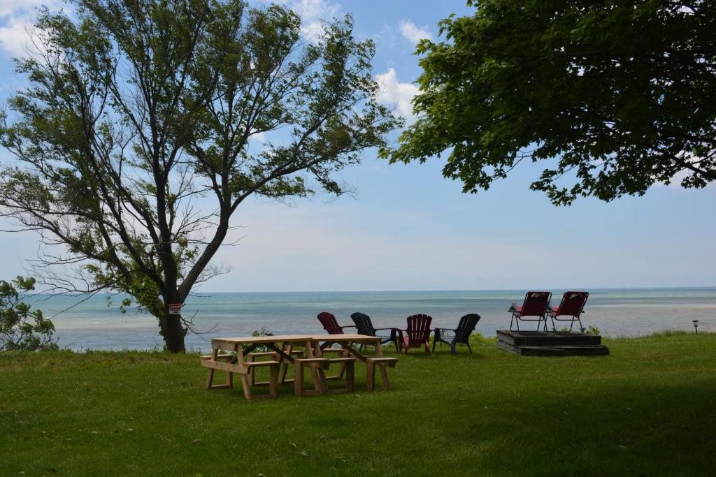 Birds Point Cottage on a Cliff facing Lake Erie. - Housity