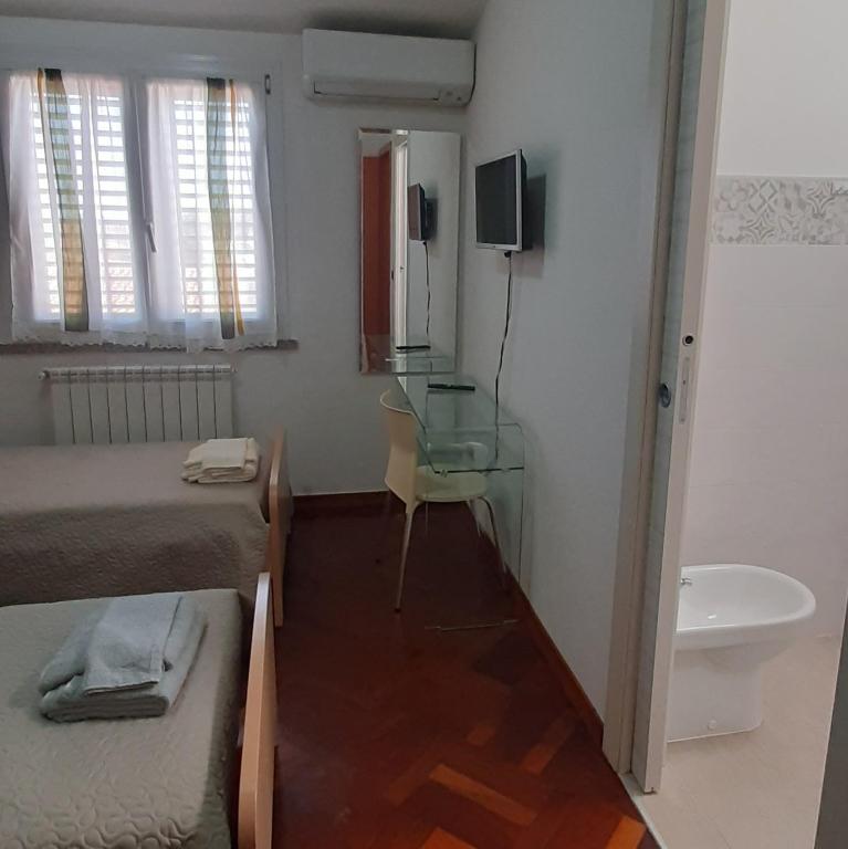 TV a/nebo společenská místnost v ubytování B&B Casa Viola