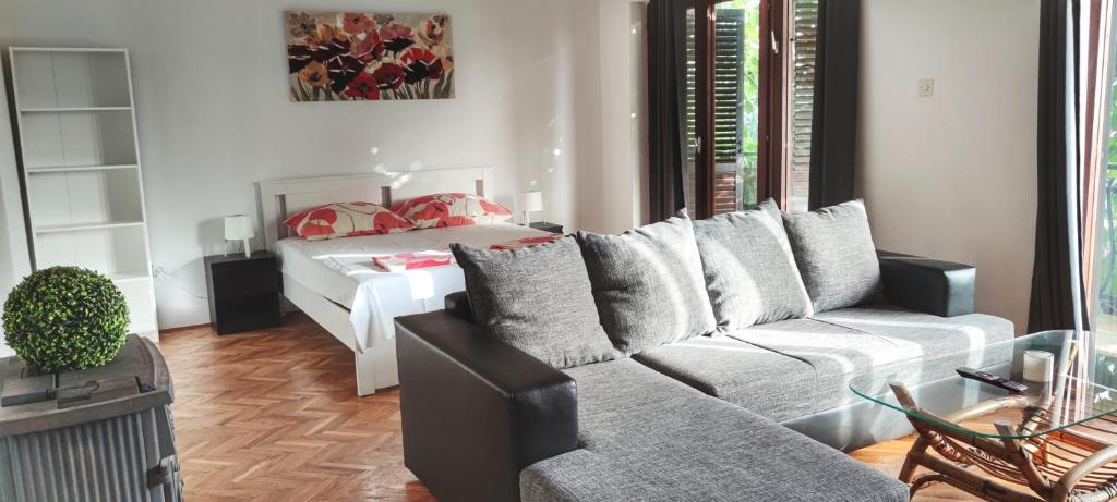 Posezení v ubytování Apartments Matejčić