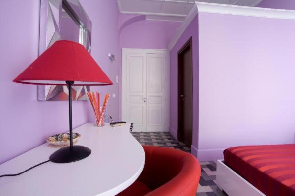Postel nebo postele na pokoji v ubytování B&B Antonello da Messina