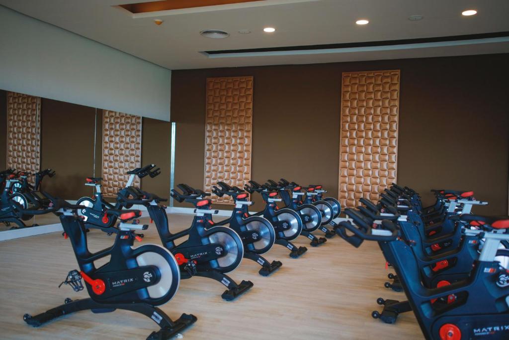 Fitness centrum a/nebo fitness zařízení v ubytování Majestic Mirage Punta Cana, All Suites – All Inclusive