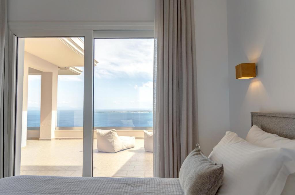 Postel nebo postele na pokoji v ubytování Bolla D'Oro Luxury Villas