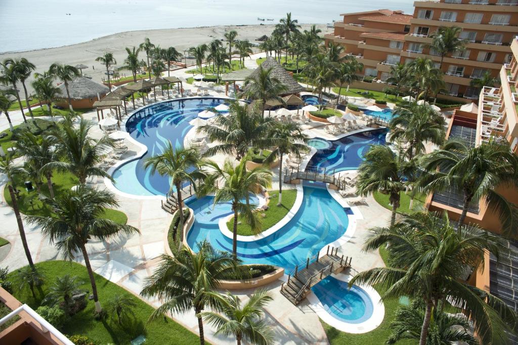 Bazén v ubytování Grand Fiesta Americana Veracruz nebo v jeho okolí