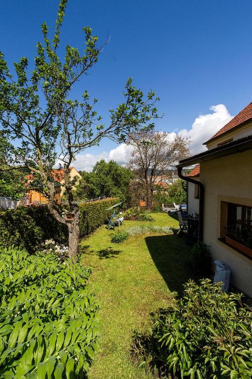 Zahrada ubytování Pension Jana