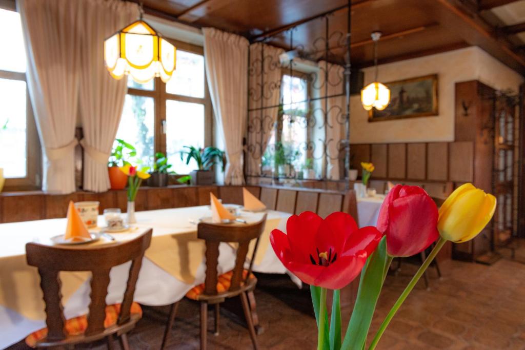 Posezení v ubytování Goldener Schwan Hotel Garni