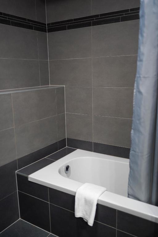 Koupelna v ubytování Hotel Prins van Oranje