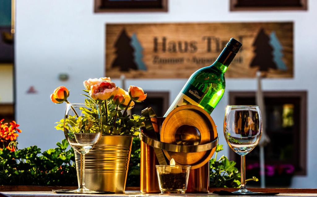 Nápoje v ubytování Haus Tirol Ehrwald