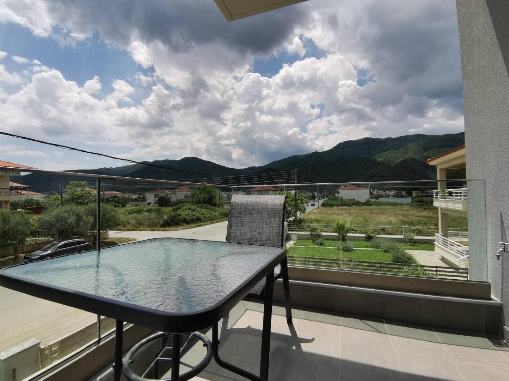 Widok na góry z tego apartamentu