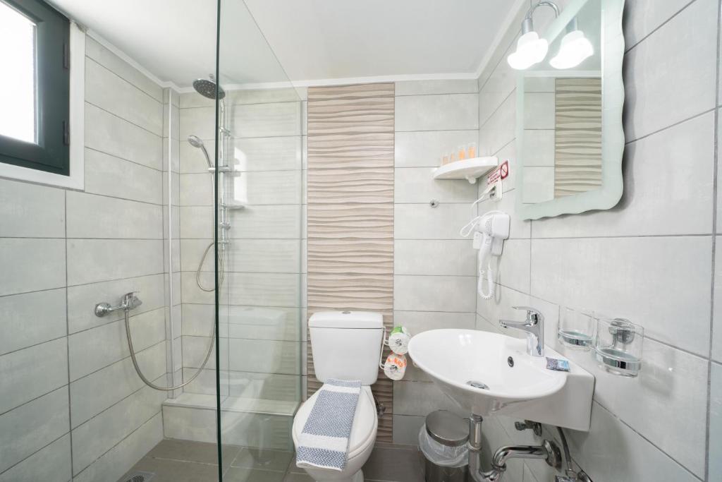 A bathroom at Xi Village
