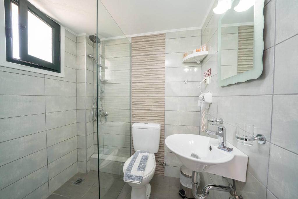 A bathroom at Xi Village