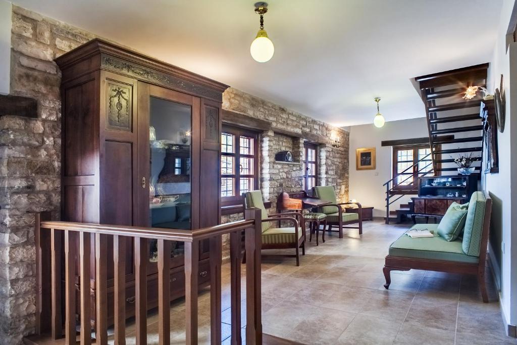 Posezení v ubytování Gioraldi Art Hotel
