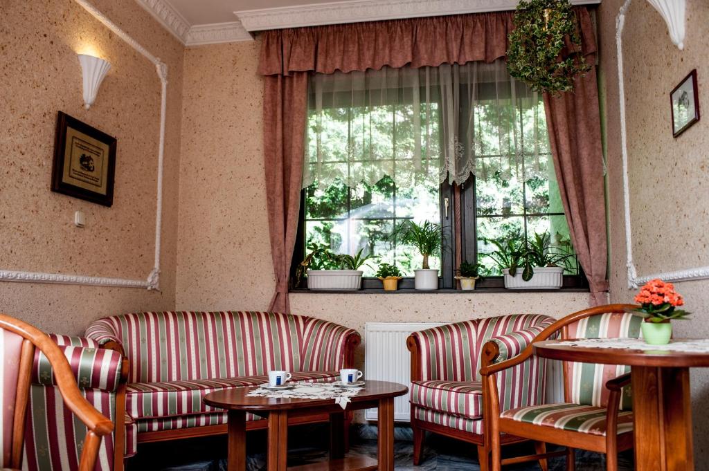 Posezení v ubytování Beatrix Hotel