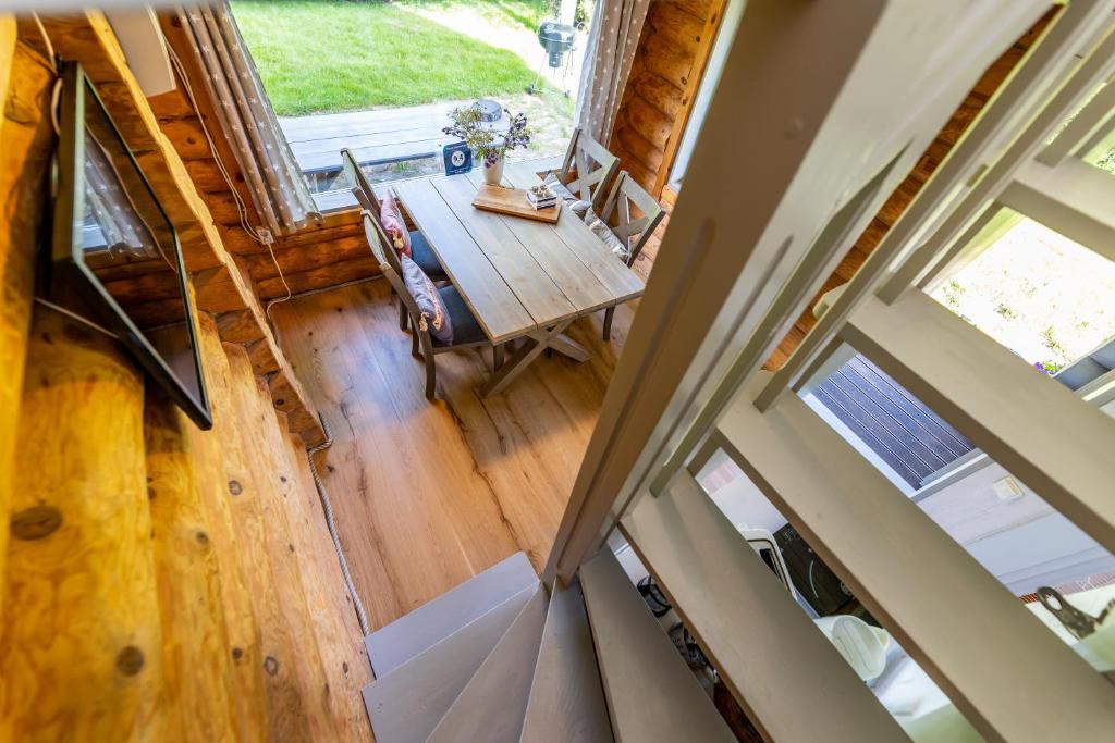 TV a/nebo společenská místnost v ubytování Huusi Holiday