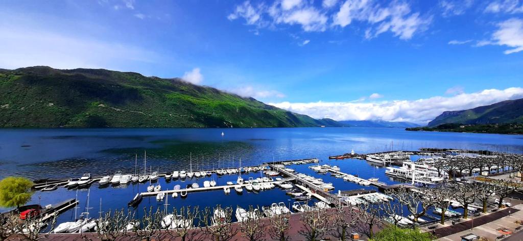 Studio Le 119, Aix les bains - Grand port - Vue Lac splendide - Appartement D'une Chambre