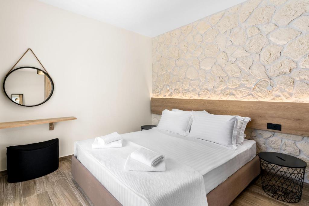 Posteľ alebo postele v izbe v ubytovaní Sigma Luxury Rooms