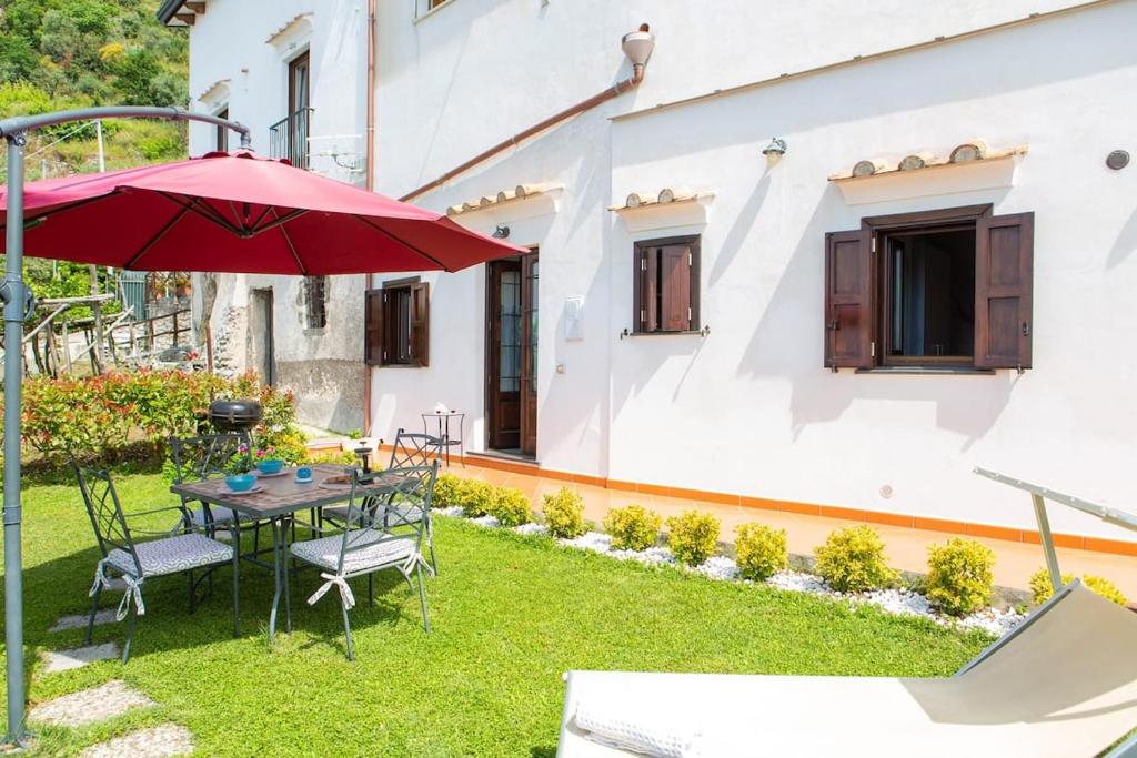 A garden outside Il Giardino di Rosa