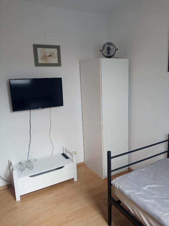 Krynica - pokoje - Habitación Doble Con Baño Externo Privado