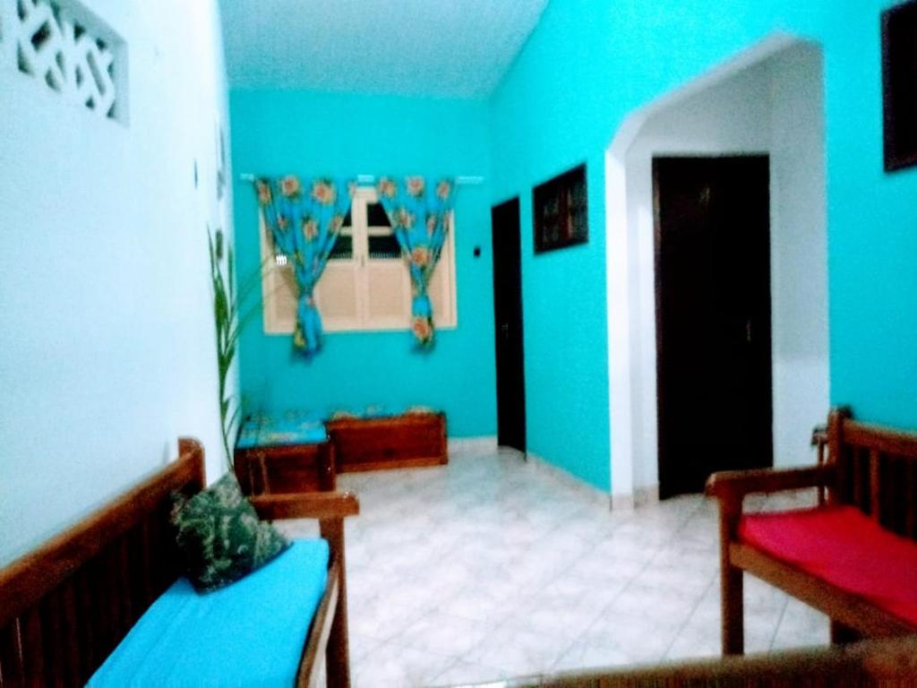 Posezení v ubytování Pousada e Hostel Chapada Suites