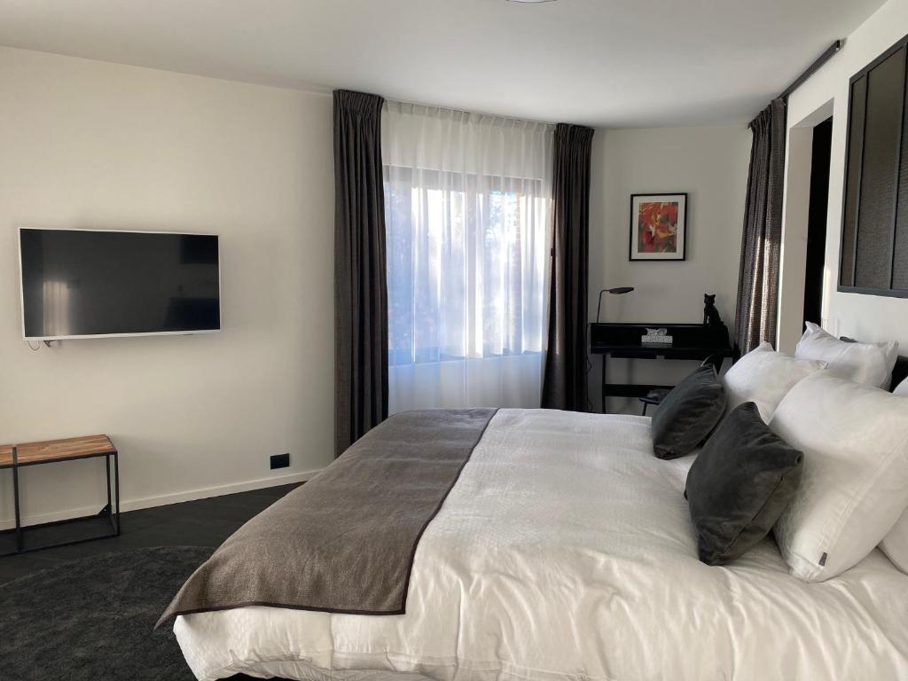 Postel nebo postele na pokoji v ubytování B&B Miranoza