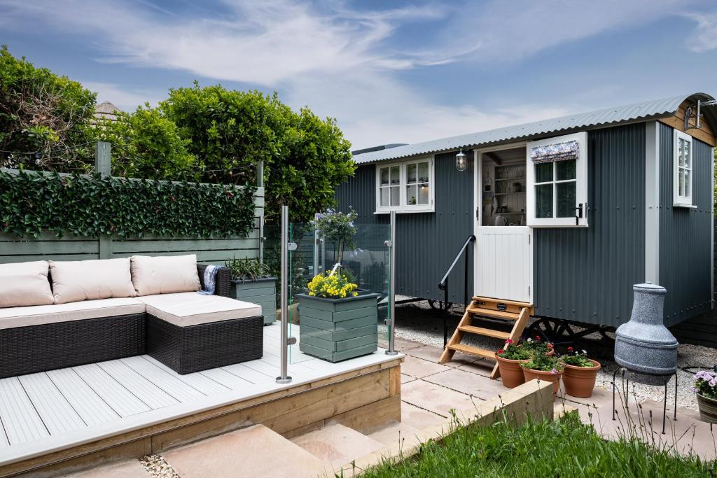 Gallery image of Trevone Luxury Shepherds hut close to the beach in Saint Merryn