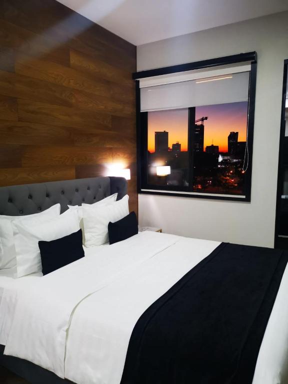 TRYP by Wyndham Santa Cruzにあるベッド