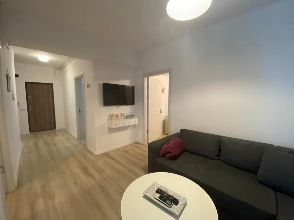 TV a/nebo společenská místnost v ubytování Apartament D30 Beach