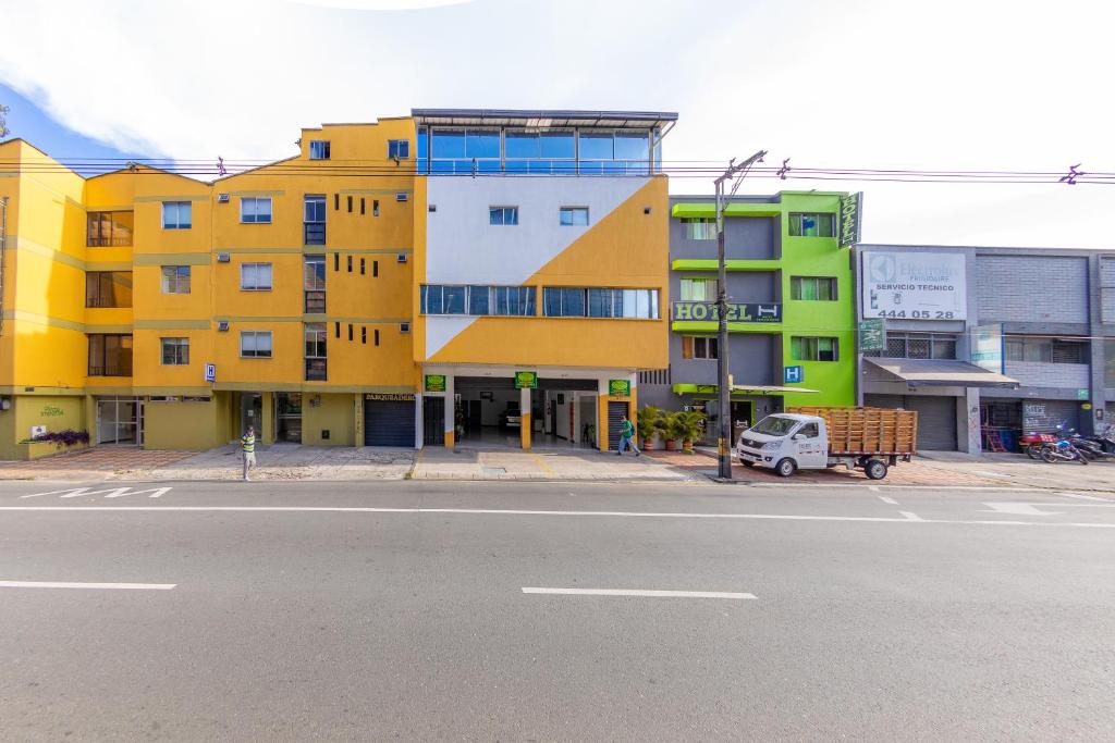 Budova, kde se hotel nachází