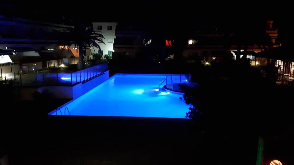 Bazén v ubytování Los Cancajos Apartamento Acijoa nebo v jeho okolí